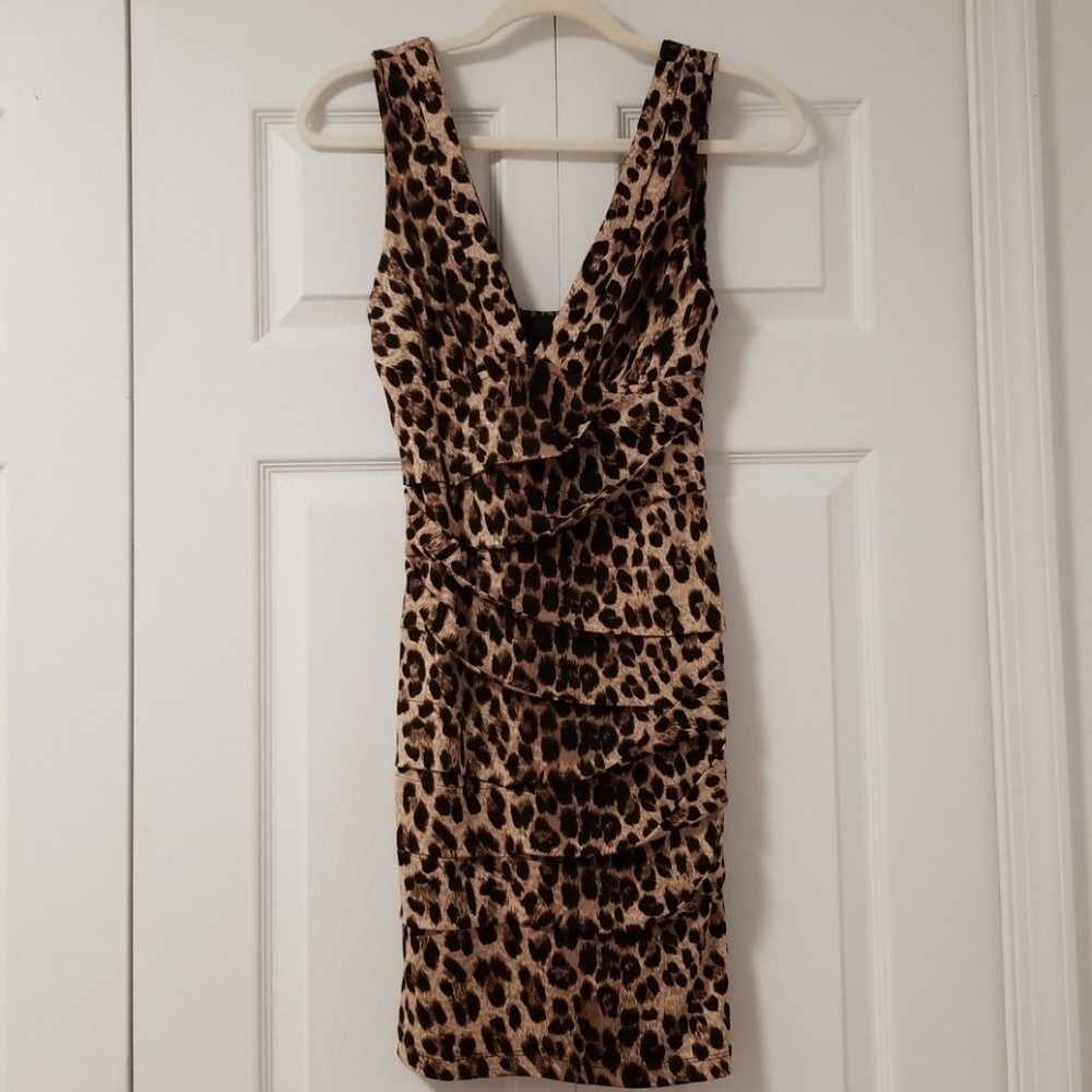 🚫SOLD🚫🔹️🐆🔹️Leopard🔹️🐆🔹️Cocktail Dress